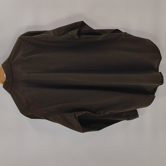 Ralph Lauren Blake Button Down Size Large Dark Green Collared Long Sleeve - Picture 4 of 4